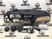 Airbag set with panel