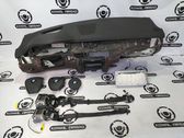 Airbag set with panel
