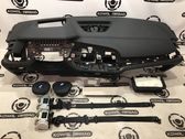 Airbag set with panel