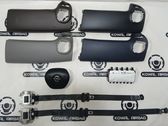 Airbag set with panel