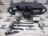 Airbag set with panel