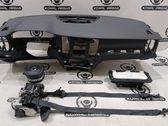 Airbag set with panel