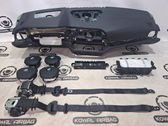 Airbag set with panel