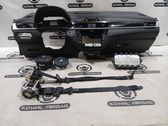 Airbag set with panel