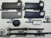 Airbag set with panel