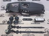 Airbag set with panel