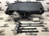 Airbag set with panel