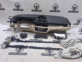 Airbag set with panel
