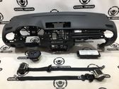 Airbag set with panel