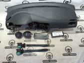 Airbag set with panel