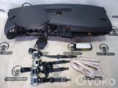 Airbag set with panel