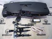 Airbag set with panel