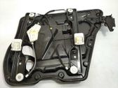 Rear window lifting mechanism without motor