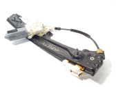 Rear window lifting mechanism without motor