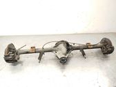 Rear axle beam with reductor