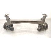 Rear axle beam with reductor