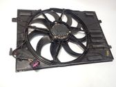 Electric radiator cooling fan