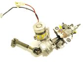 Steering wheel axle