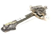 Rear door window regulator with motor