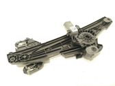 Rear door window regulator with motor