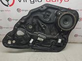Rear window lifting mechanism without motor