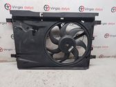 Radiator cooling fan shroud