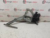 Front door window regulator with motor