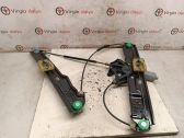 Front door window regulator with motor