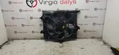 Radiator cooling fan shroud