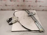 Rear door window regulator with motor