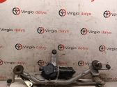 Front wiper linkage and motor