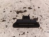 Passenger airbag on/off switch
