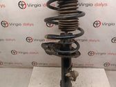 Front shock absorber with coil spring