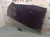 Rear door window glass