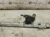 Rear door window regulator with motor