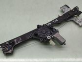 Rear window lifting mechanism without motor