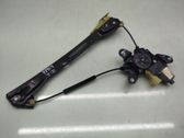 Rear window lifting mechanism without motor