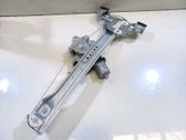 Rear window lifting mechanism without motor