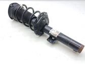 Front shock absorber with coil spring
