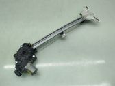 Rear door window regulator with motor