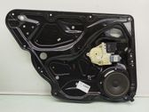 Rear window lifting mechanism without motor