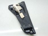 Rear window lifting mechanism without motor