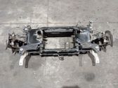 Rear axle beam with reductor