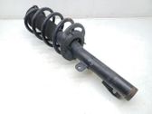 Front shock absorber with coil spring