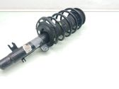 Amortiguador delantero con muelle espiral