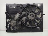 Electric radiator cooling fan