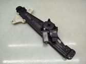 Rear window lifting mechanism without motor
