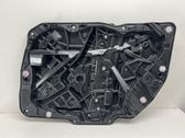 Rear window lifting mechanism without motor