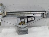 Rear window lifting mechanism without motor