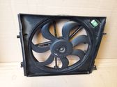 Radiator cooling fan shroud